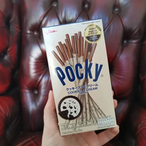 Pocky Cookies and Cream