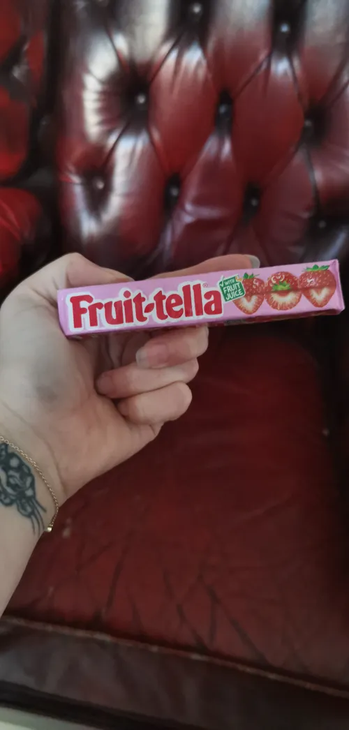 Fruit-tella strawberry frugtkaramel