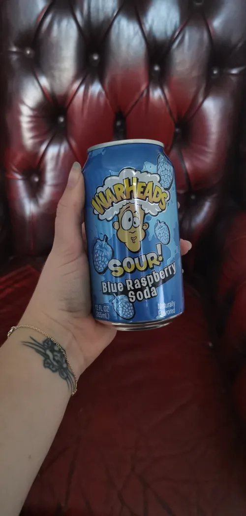 Sour Blue Raspberry Soda