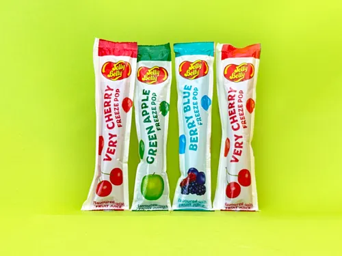 Jelly Bean Freeze pops