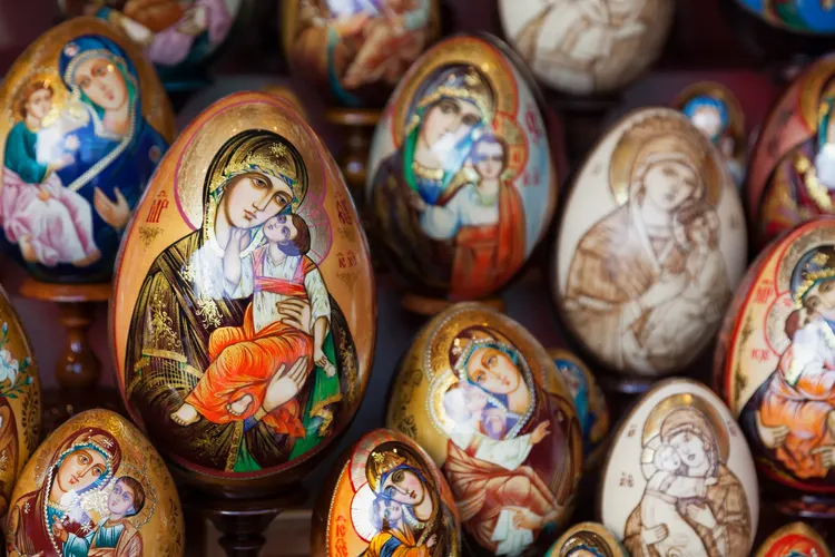 Kristne symboler på æg
