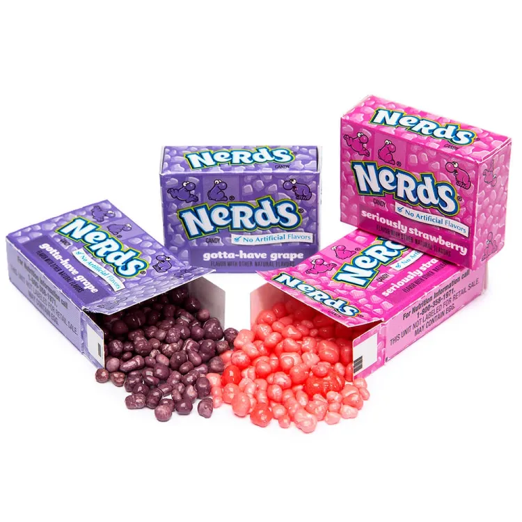 Drue og jordbær nerds 