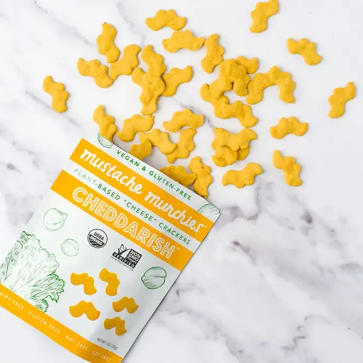 Cheddarish Mustache munchies