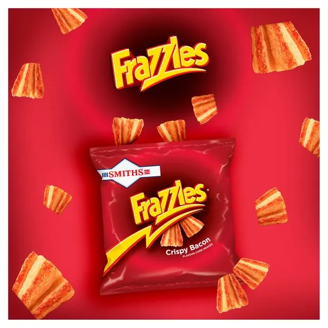 Frazzles chips fra Storbritannien