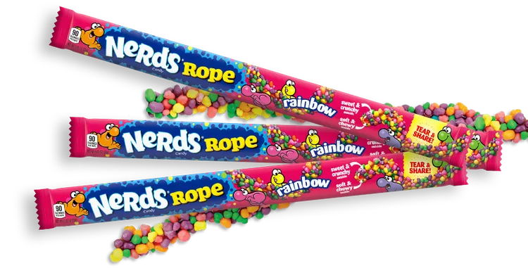 Nerds rope rainbow